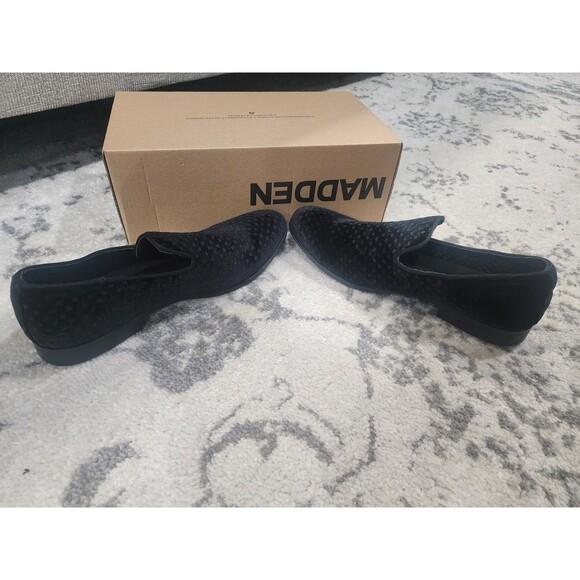 NEW Steve Madden Dakang M-DAKANG Mens Black Loafers & Slip Ons Casual Shoes 8.5 main image 10